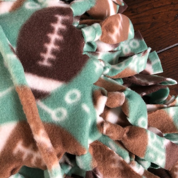 Football Fleece Blanket - New! - Picture 2 of 2